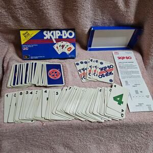 Vintage 1986 Skip-Bo Card Game by International Games